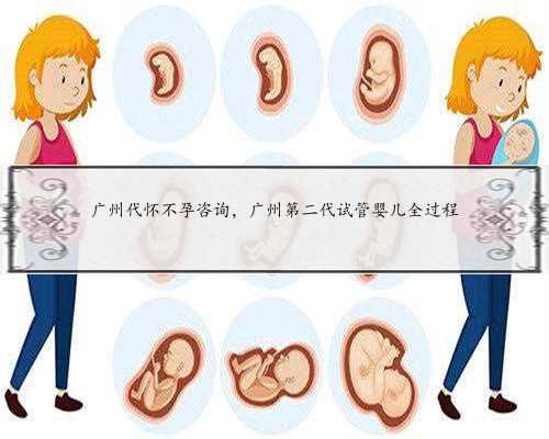 广州代怀不孕咨询，广州第二代试管婴儿全过程